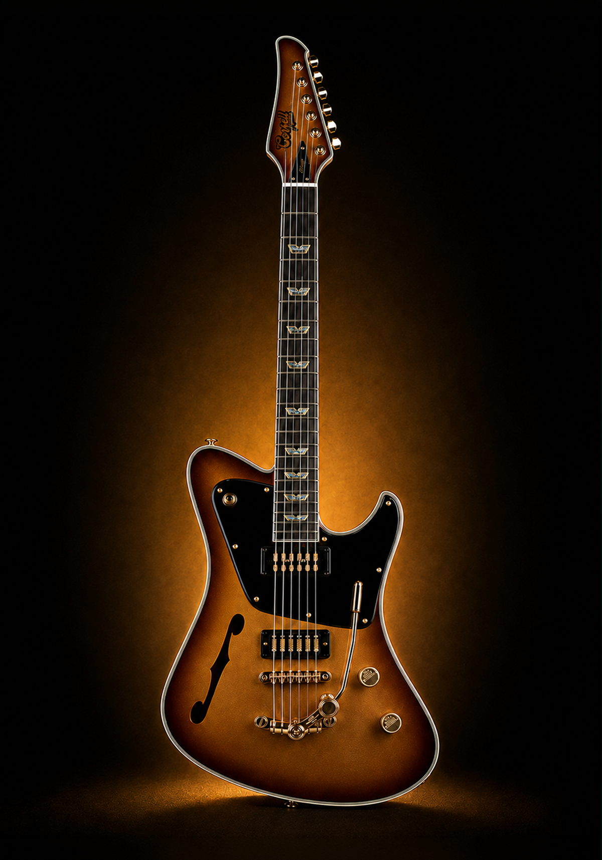 Allegra Old Gold Burst